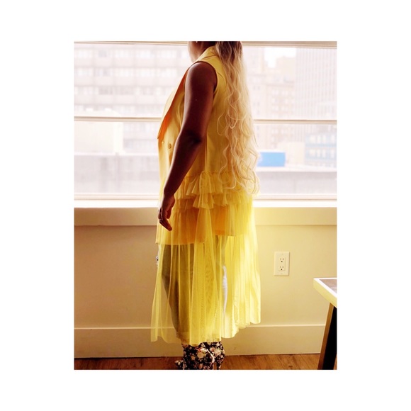 Yellow Blazer Tunic - Picture 2 of 4